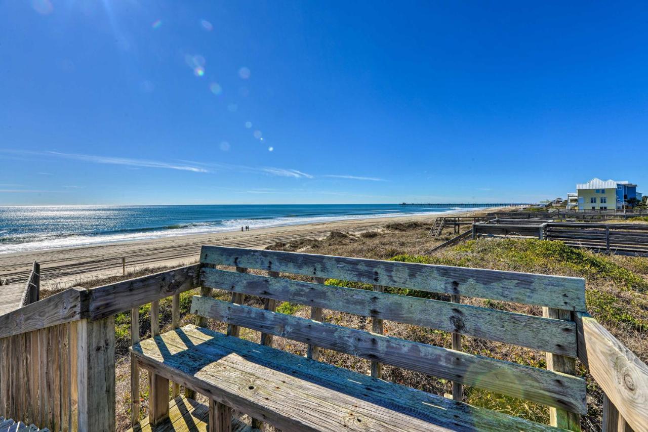 West Of The Moon Ocean Apt With Beach Access! Эмералд-Айл Экстерьер фото
